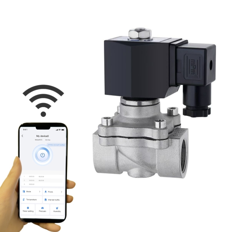 Válvula Solenoide con Control de Temporizador por App