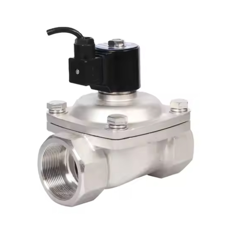 Válvula solenoide para fuente IP68 de acero inoxidable 304