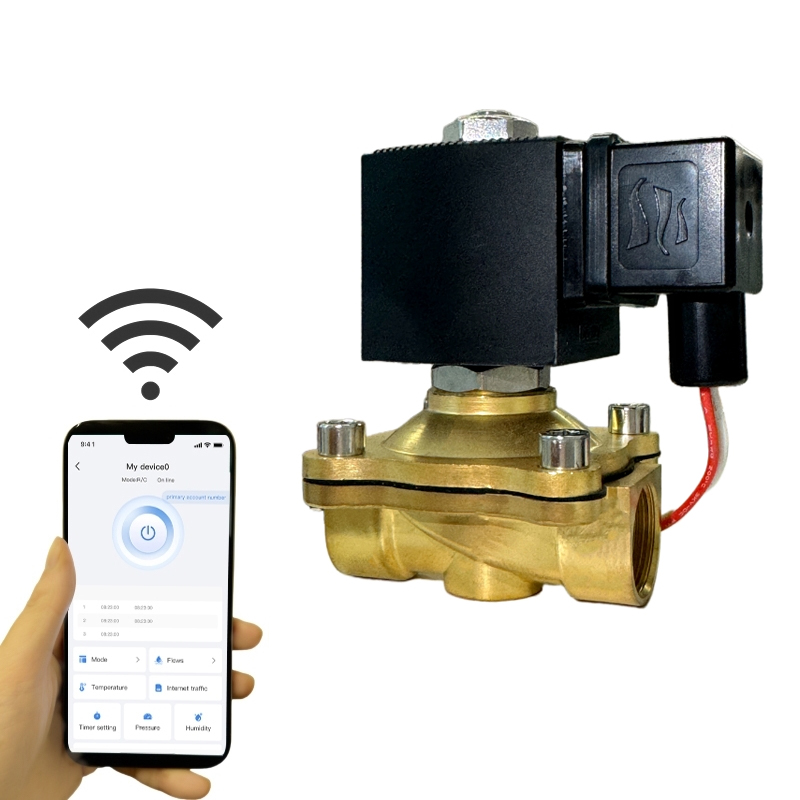 Válvula Solenoide con Control de Presión por App