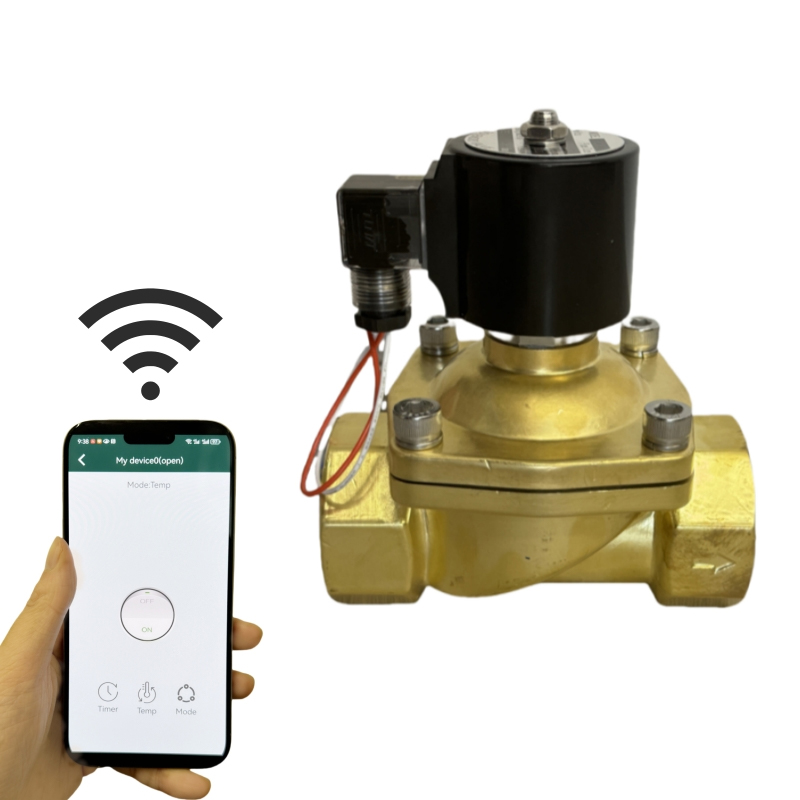 Válvula Solenoide con Control de Temporizador por App