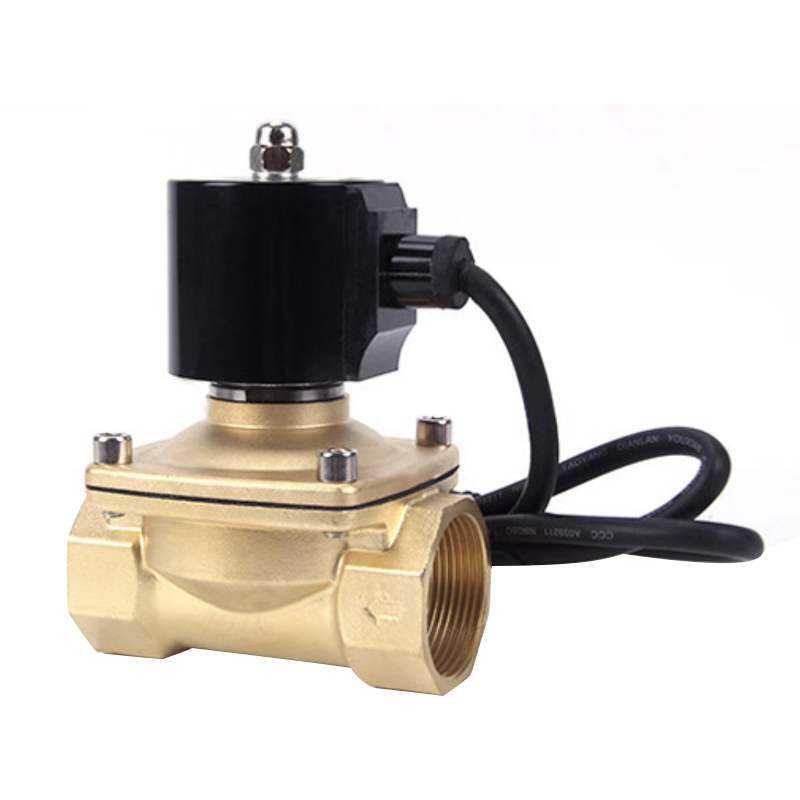 Válvula solenoide para fuente IP68 de latón