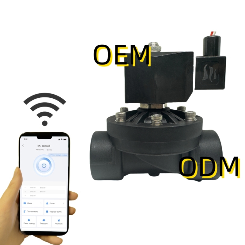 Válvula Solenoide con Control de Presión por App