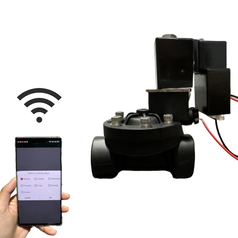 Válvula Solenoide con Control de Temperatura por App